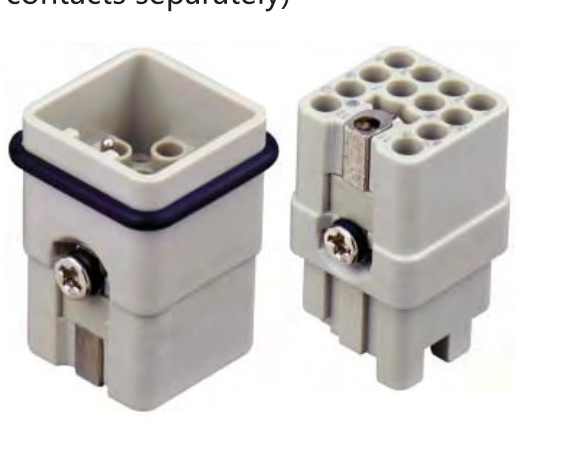 SIBAS西霸士HQ-012-F重载连接器 工业级动力传输的坚强基石